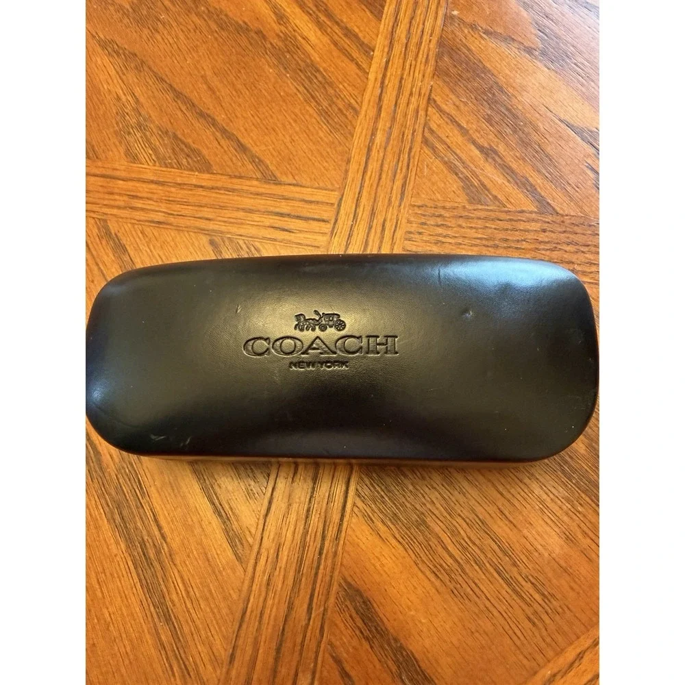 Coach Eyeglasses Frames HC6089 5120 Dark Tortoise Square Full Rim With Case